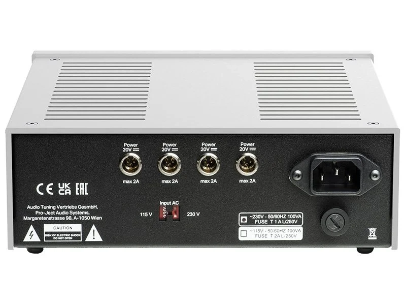 Pro-Ject Power Box RS2 Sources alimentatore lineare Pro-Ject Power Box RS2 Sources alimentatore lineare