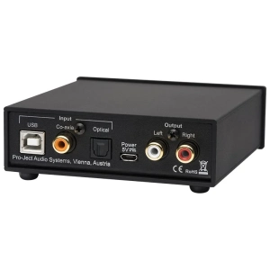 Pro-Ject Pre Box S2 Digital DAC preamplificatore con uscita cuffie