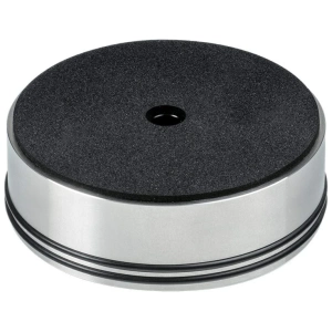 Pro-Ject Record Puck DS Polished fermadisco in acciaio lucidato