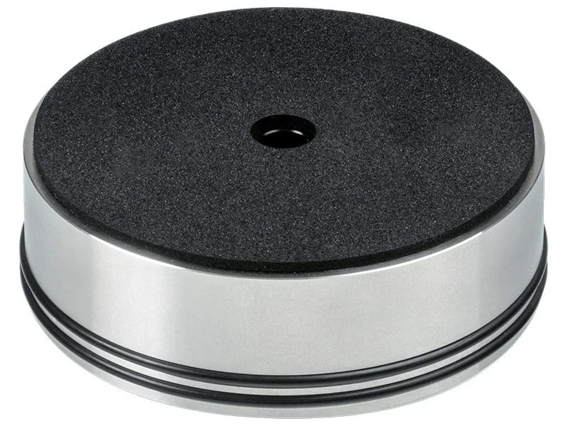 Pro-Ject Record Puck DS Polished fermadisco in acciaio lucidato Pro-Ject Record Puck DS Polished fermadisco in acciaio lucidato