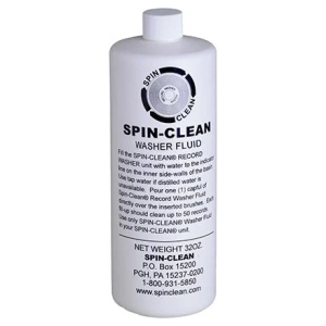 Pro-Ject Spin Clean Washer Fluid 32oz liquido lavadischi