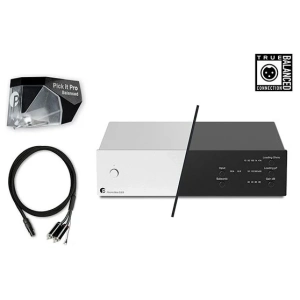 Pro-Ject Upgrade Set Debut Balanced con testina Pick it PRO Balanced, Phono Box S3 B e cavo Connect it