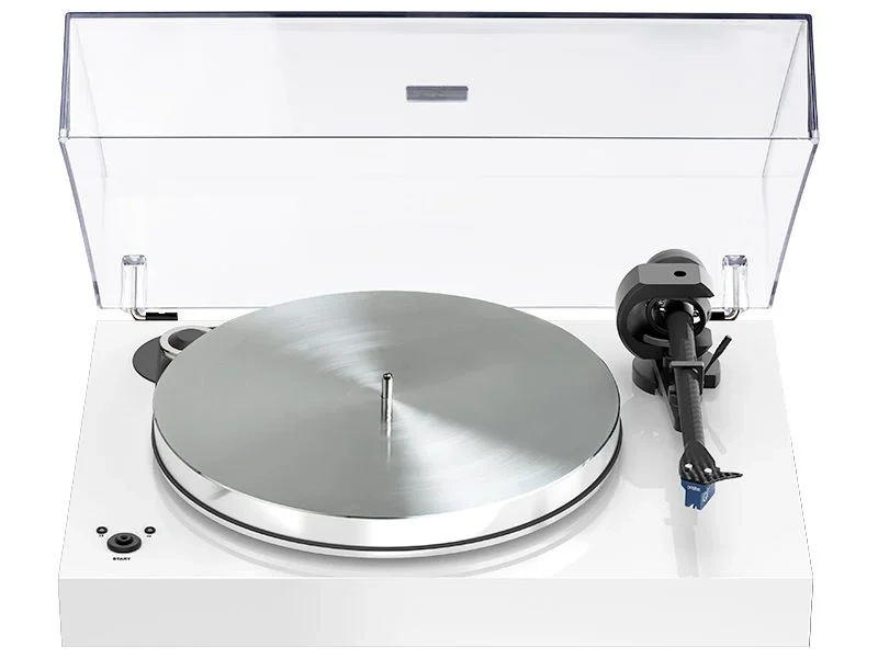 Pro-Ject X8 Evolution giradischi bianco lucido con piatto in alluminio Pro-Ject X8 Evolution giradischi bianco lucido con piatto in alluminio