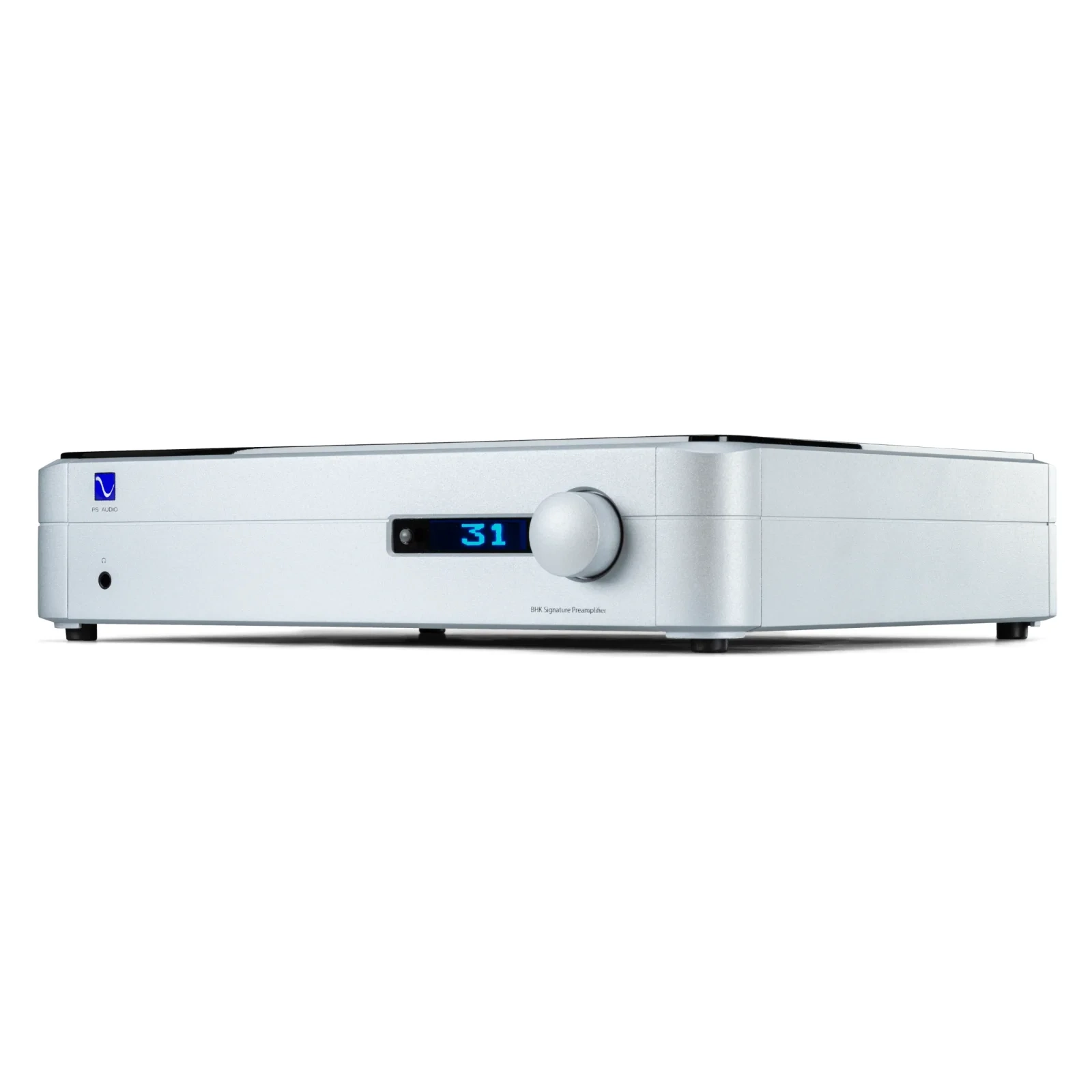 PS Audio BHK Signature Preamplifier β Silver, di lato PS Audio BHK Signature Preamplifier β Silver, di lato