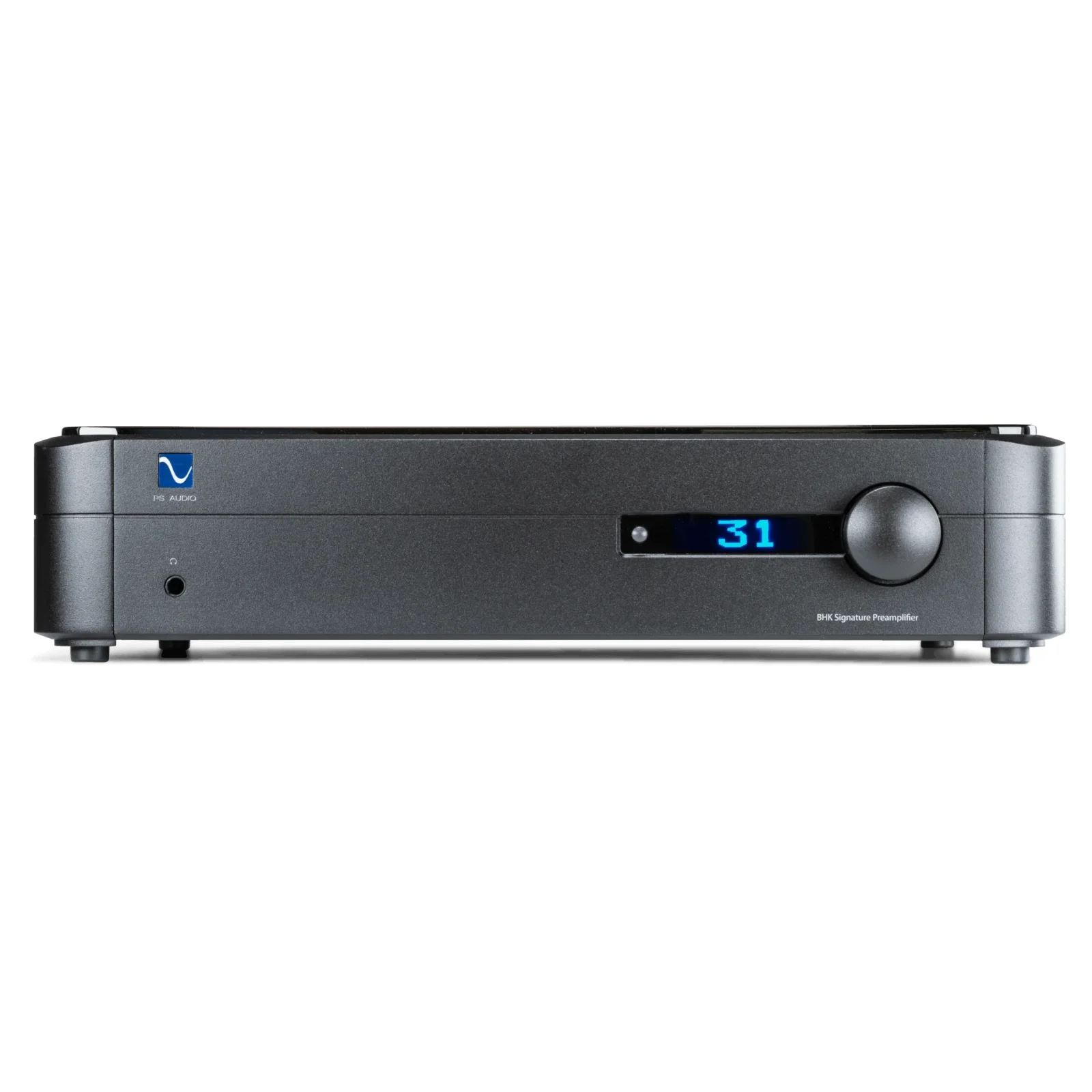 PS Audio BHK Signature Preamplifier β Black, vista frontale PS Audio BHK Signature Preamplifier β Black, vista frontale