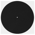 Rega tappetino in lana per giradischi – Tappetino nero