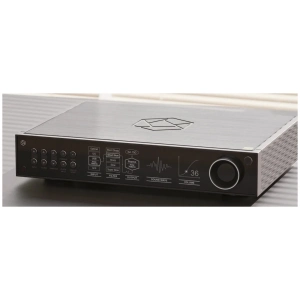 HiFi Rose RD160 DAC in finitura Silver con display AMOLED e manopola del volume