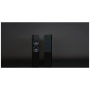 Scansonic HD L14 diffusore da pavimento – Frontale, finitura nera