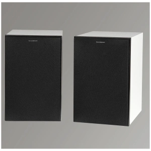 Scansonic HD L5 diffusore da scaffale – vista frontale, finitura bianca