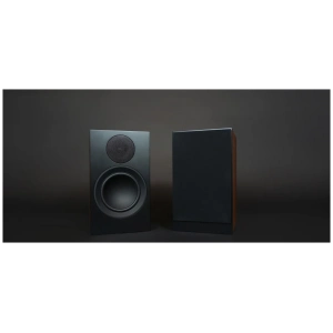 Scansonic HD L7 diffusore da scaffale – Frontale, finitura noce