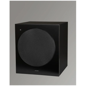 Scansonic HD L8 subwoofer attivo – vista frontale, finitura nera