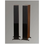 Scansonic HD L9 diffusore da pavimento compatto – Frontale, finitura noce