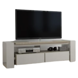 Schnepel X-1400 semiaperto, mobile TV con 2 cassetti