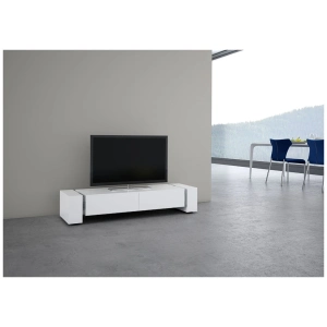 Schnepel X-Lowboard 1400 chiuso, mobile TV basso con 2 ribalte – immagine 2
