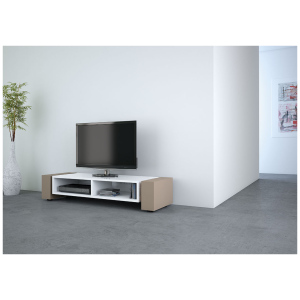 Schnepel X-Lowboard 1400 aperto, mobile TV basso – immagine 2