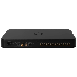 Switch di rete audio Silent Angel Bonn NX con telaio a doppio strato, nero