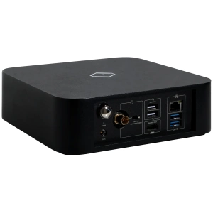 Music server Silent Angel Rhein Z1C con porte sul retro, nero
