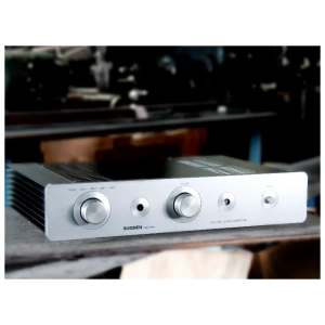 Sugden A21I Signature amplificatore integrato in pura Classe A con phono, vista frontale
