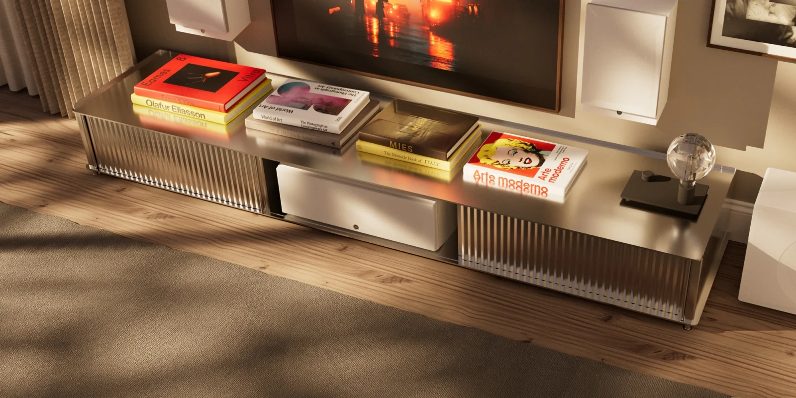 Diffusore centrale attivo System Audio Legend 10.2 Silverback DS, bianco satinato – foto 4 Diffusore centrale attivo System Audio Legend 10.2 Silverback DS, bianco satinato – foto 4