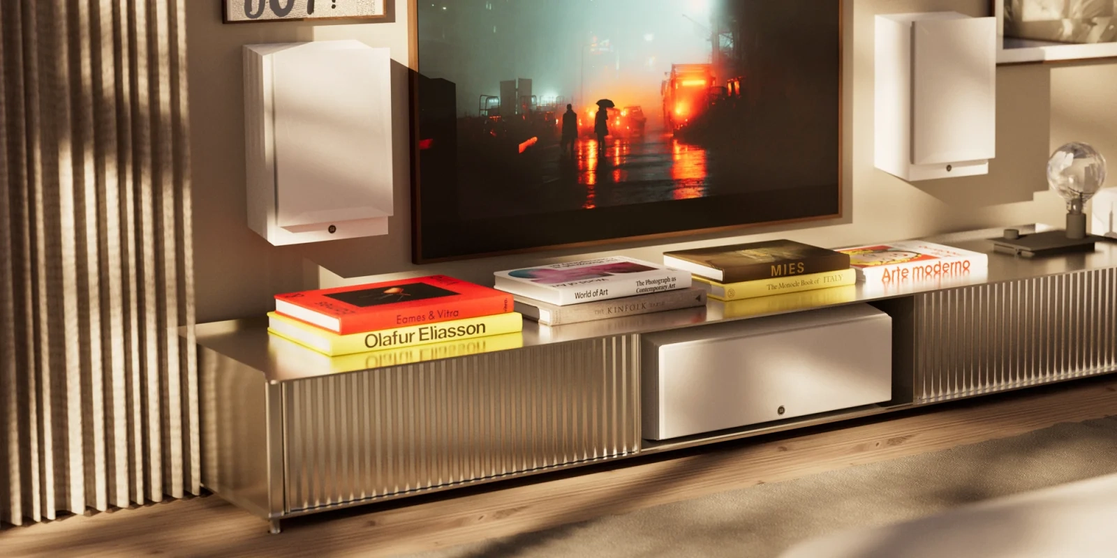 Diffusore centrale attivo System Audio Legend 10.2 Silverback DS, bianco satinato – foto 5 Diffusore centrale attivo System Audio Legend 10.2 Silverback DS, bianco satinato – foto 5