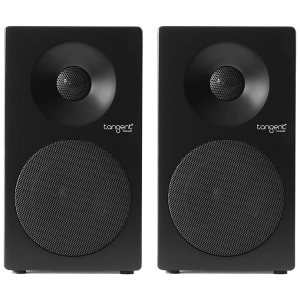 Tangent Spectrum II X4 diffusori da scaffale, satin black, frontale