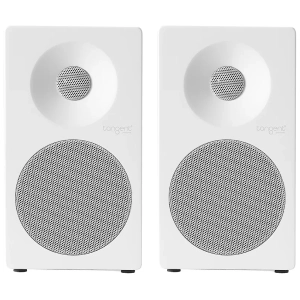 Tangent Spectrum II X4 diffusori da scaffale, satin white, frontale