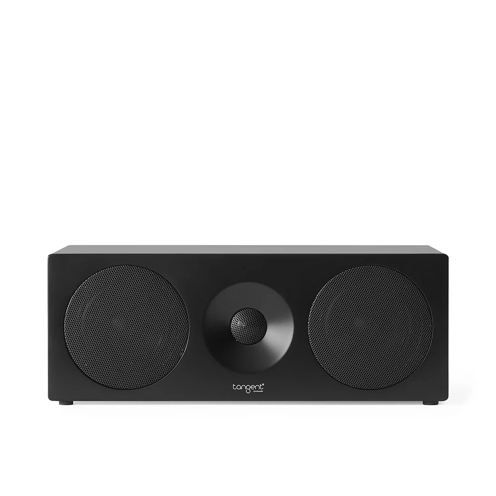 Tangent Spectrum II XC diffusore centrale, satin black, frontale Tangent Spectrum II XC diffusore centrale, satin black, frontale