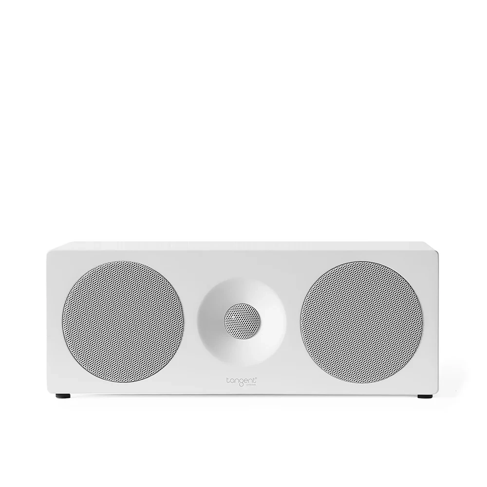 Tangent Spectrum II XC diffusore centrale, satin white, frontale Tangent Spectrum II XC diffusore centrale, satin white, frontale