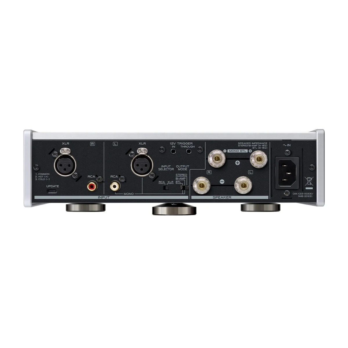 TEAC AP-507 finale di potenza stereo compatto, frontale TEAC AP-507 finale di potenza stereo compatto, frontale