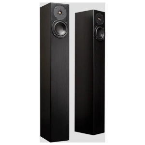 Totem Arro diffusori da pavimento – vista del prodotto, finitura black ash