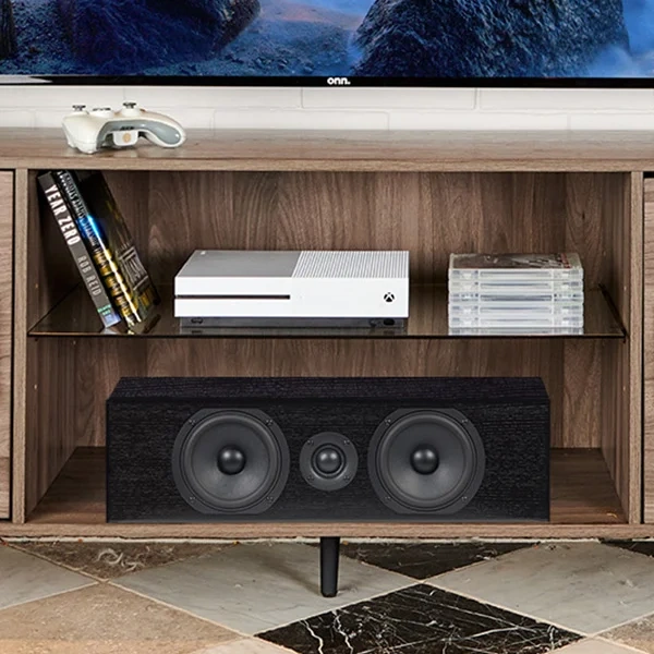 Totem Bison Center diffusore centrale – vista del prodotto, finitura black ash Totem Bison Center diffusore centrale – vista del prodotto, finitura black ash