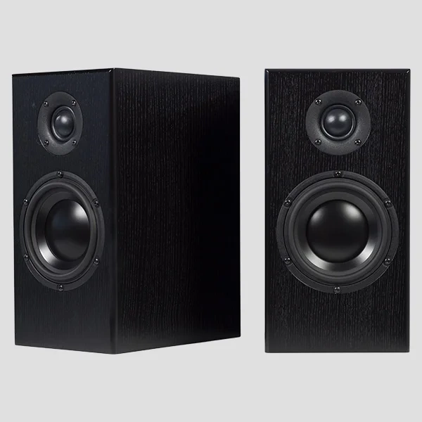 Totem Bison Monitor diffusori da stand – coppia, finitura black ash Totem Bison Monitor diffusori da stand – coppia, finitura black ash