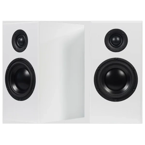 Totem Bison Monitor diffusori da stand – coppia, finitura bianco satinato