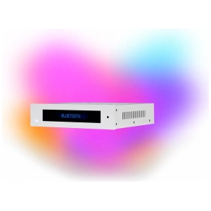 Totem KIN Amp amplificatore stereo Bluetooth – vista del prodotto, finitura bianco
