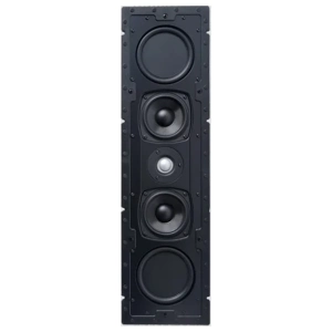 Totem KIN Architectural LCR diffusore da incasso a parete – Diffusore senza griglia, vista frontale