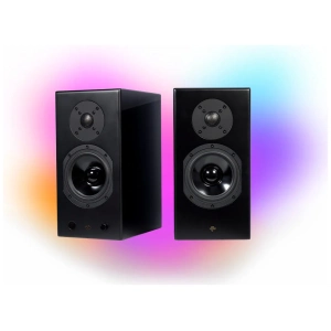 Totem KIN Play diffusori attivi Bluetooth – vista del prodotto, finitura nero