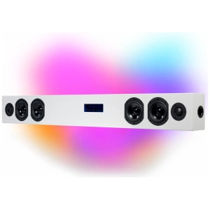 Totem KIN Play Soundbar II – vista del prodotto, finitura bianco