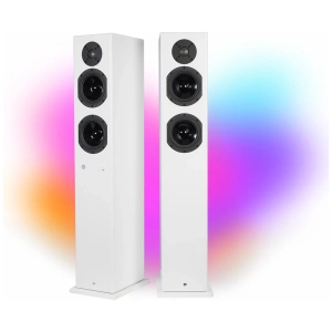 Totem KIN Play Tower II diffusori da pavimento attivi – vista del prodotto, finitura bianco