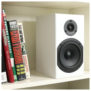 Totem LOON Monitor diffusori da stand – foto ambientata