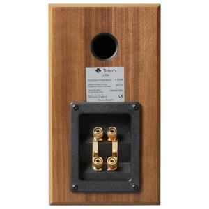 Totem LOON Monitor diffusori da stand – vista del prodotto, finitura black walnut