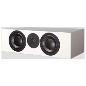 Totem Model-1 Signature Center diffusore centrale – Finitura bianco satinato, vista frontale