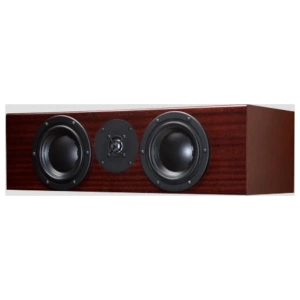 Totem Model-1 Signature Center diffusore centrale – Finitura mogano, vista frontale