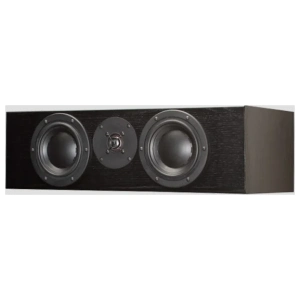 Totem Model-1 Signature Center diffusore centrale – Finitura nera, vista frontale