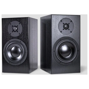 Totem Signature One diffusori da stand – vista del prodotto, finitura nero