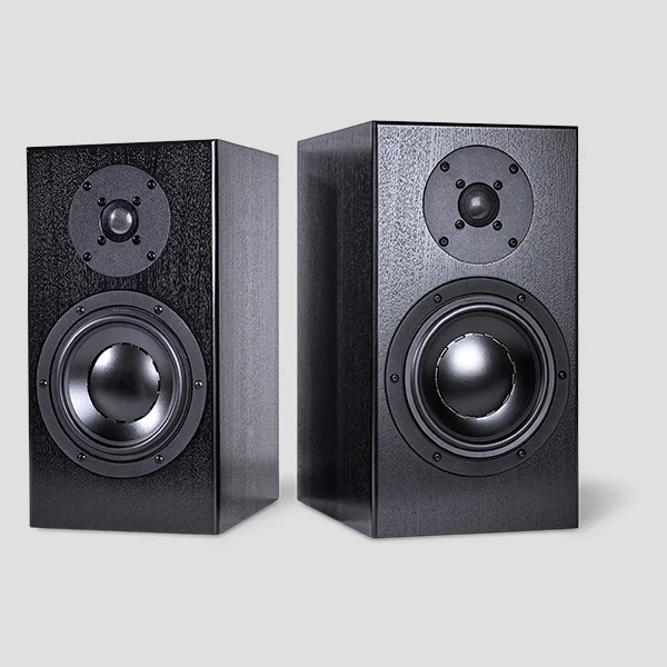 Totem Signature One diffusori da stand – vista del prodotto, finitura nero Totem Signature One diffusori da stand – vista del prodotto, finitura nero