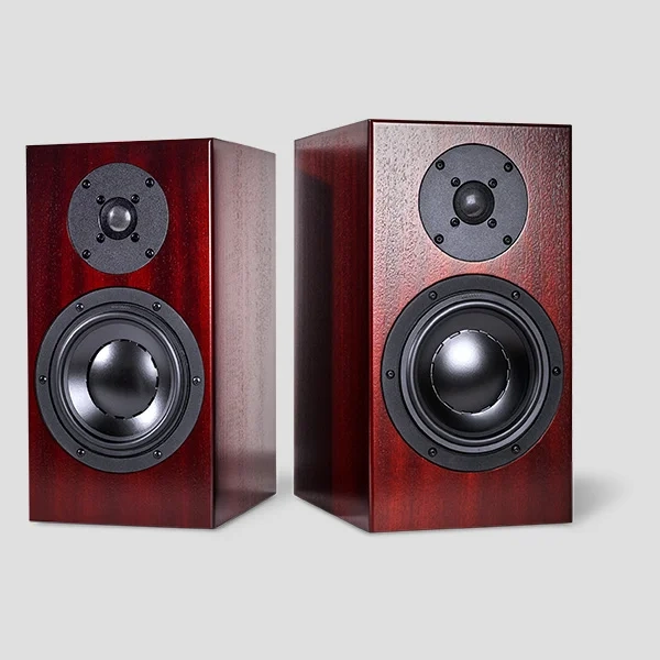 Totem Signature One diffusori da stand – vista del prodotto, finitura mogano Totem Signature One diffusori da stand – vista del prodotto, finitura mogano