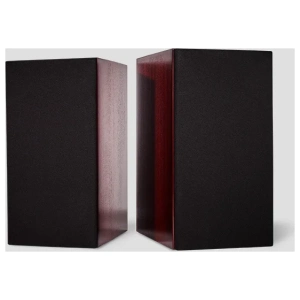 Totem Signature One diffusori da stand – con griglia montata, finitura mogano