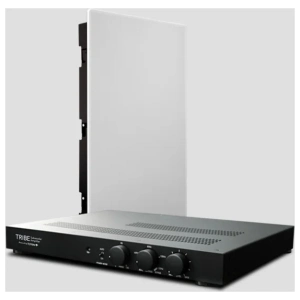 Totem Tribe Sub In-Wall Double 8 subwoofer da incasso – bianco con griglia