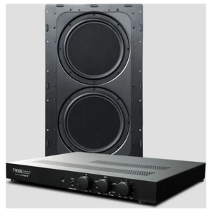Totem Tribe In-Wall Sub 12 subwoofer da incasso – nero senza griglia