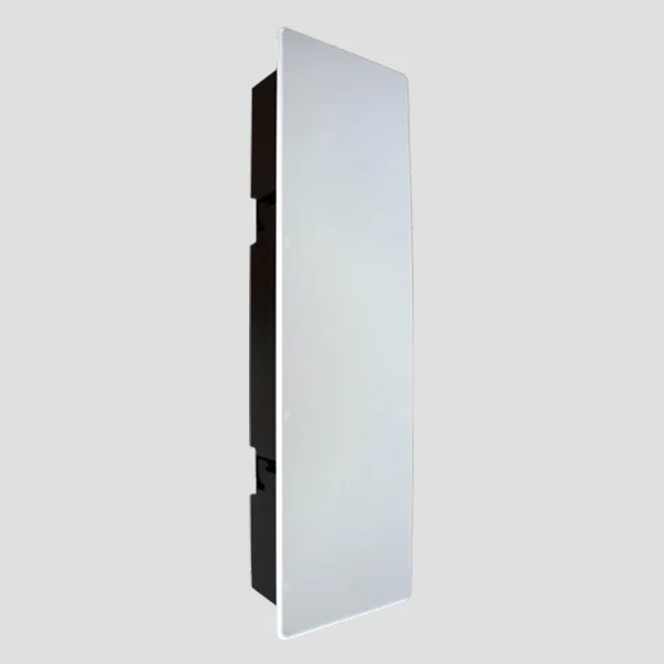 Totem Tribe Architectural IW diffusore da incasso a parete – vista con griglia Totem Tribe Architectural IW diffusore da incasso a parete – vista con griglia